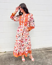 Load image into Gallery viewer, Lay Low Ivory Floral Dress