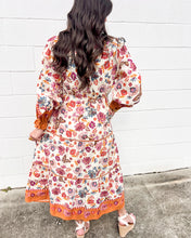 Load image into Gallery viewer, Lay Low Ivory Floral Dress