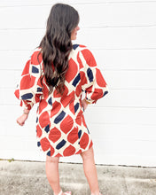 Load image into Gallery viewer, Down To The Last Ecru &amp; Rust Dress