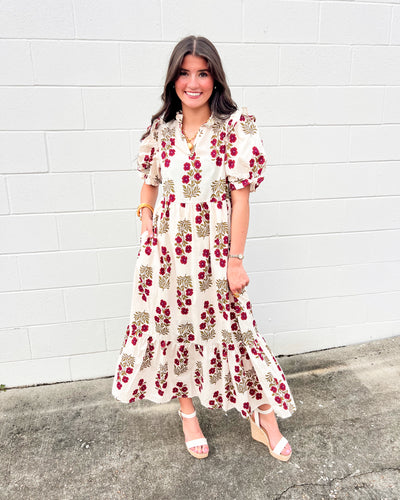 Felt Good To Me Cream Dress