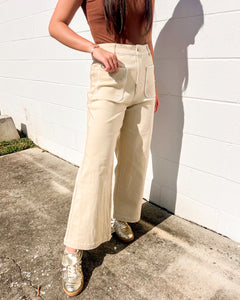 Fall Celebrations Ecru Pants