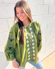 Load image into Gallery viewer, Give Yourself Credit Olive Top