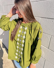 Load image into Gallery viewer, Give Yourself Credit Olive Top