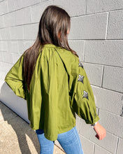 Load image into Gallery viewer, Give Yourself Credit Olive Top