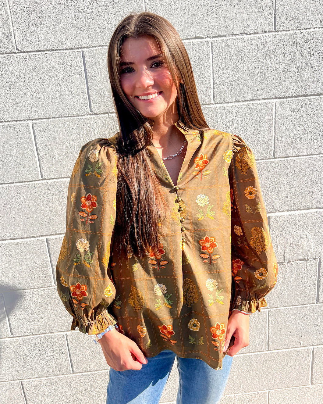 Spread The Word Olive Top