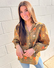 Load image into Gallery viewer, Spread The Word Olive Top