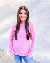 Load image into Gallery viewer, Came Here To Leave Mauve Top
