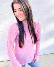 Load image into Gallery viewer, Came Here To Leave Mauve Top