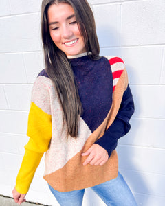 THML Receive The New Multi Sweater