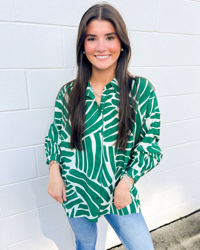 Embrace The Concept Green Top