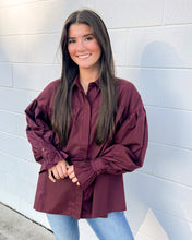 Load image into Gallery viewer, Head My Way Burgundy Top