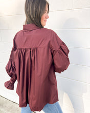Load image into Gallery viewer, Head My Way Burgundy Top
