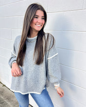Load image into Gallery viewer, Know You Look Good Grey Sweater