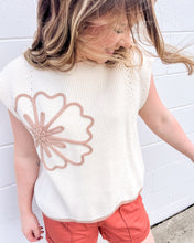 Load image into Gallery viewer, Remember Me Well Light Taupe Flower Top