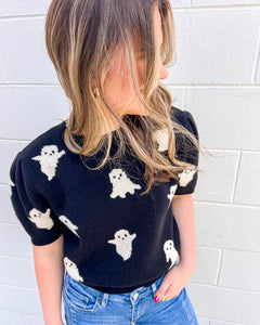 Little Boo Thing Ghost Top