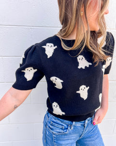 Little Boo Thing Ghost Top