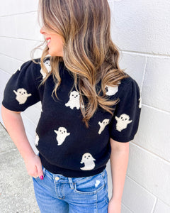 Little Boo Thing Ghost Top