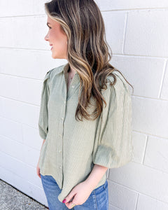 Tell A Lie Mint Top