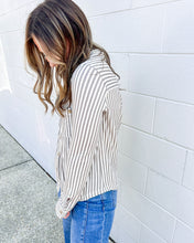 Load image into Gallery viewer, Got The Best Mocha Button Down Top