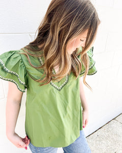 Value Of Yours Olive Top