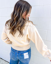 Load image into Gallery viewer, Keep Me Updated Ecru Cardigan