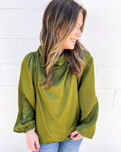 Load image into Gallery viewer, Returning Better Olive Top