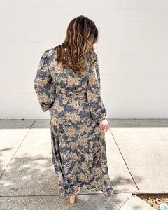 Definitely Not The Case Dusty Blue Dress