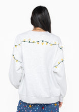 Load image into Gallery viewer, Queen Of Sparkles Grey Sequin &amp; Beaded Cousin Eddie RV with Reindeer Sweatshirt