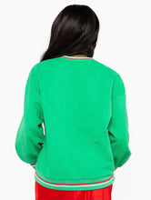 Load image into Gallery viewer, Queen Of Sparkles Licensed Green Griswold Sequin &amp; Beaded Christmas Tree on Car Sweatshirt