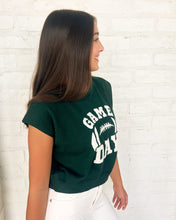 Load image into Gallery viewer, Game Day Excitement Green Top