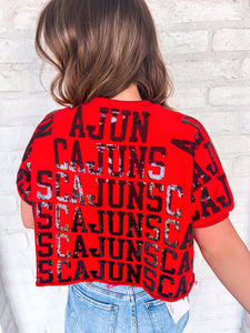 PRE-ORDER Jordan Amanda Red Cajuns Exclusive