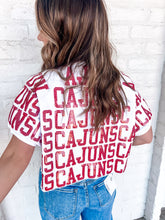 Load image into Gallery viewer, PRE-ORDER: Jordan Amanda White Cajuns Exclusive