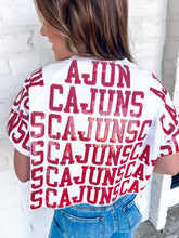 Load image into Gallery viewer, PRE-ORDER: Jordan Amanda White Cajuns Exclusive