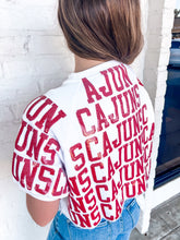Load image into Gallery viewer, PRE-ORDER: Jordan Amanda White Cajuns Exclusive