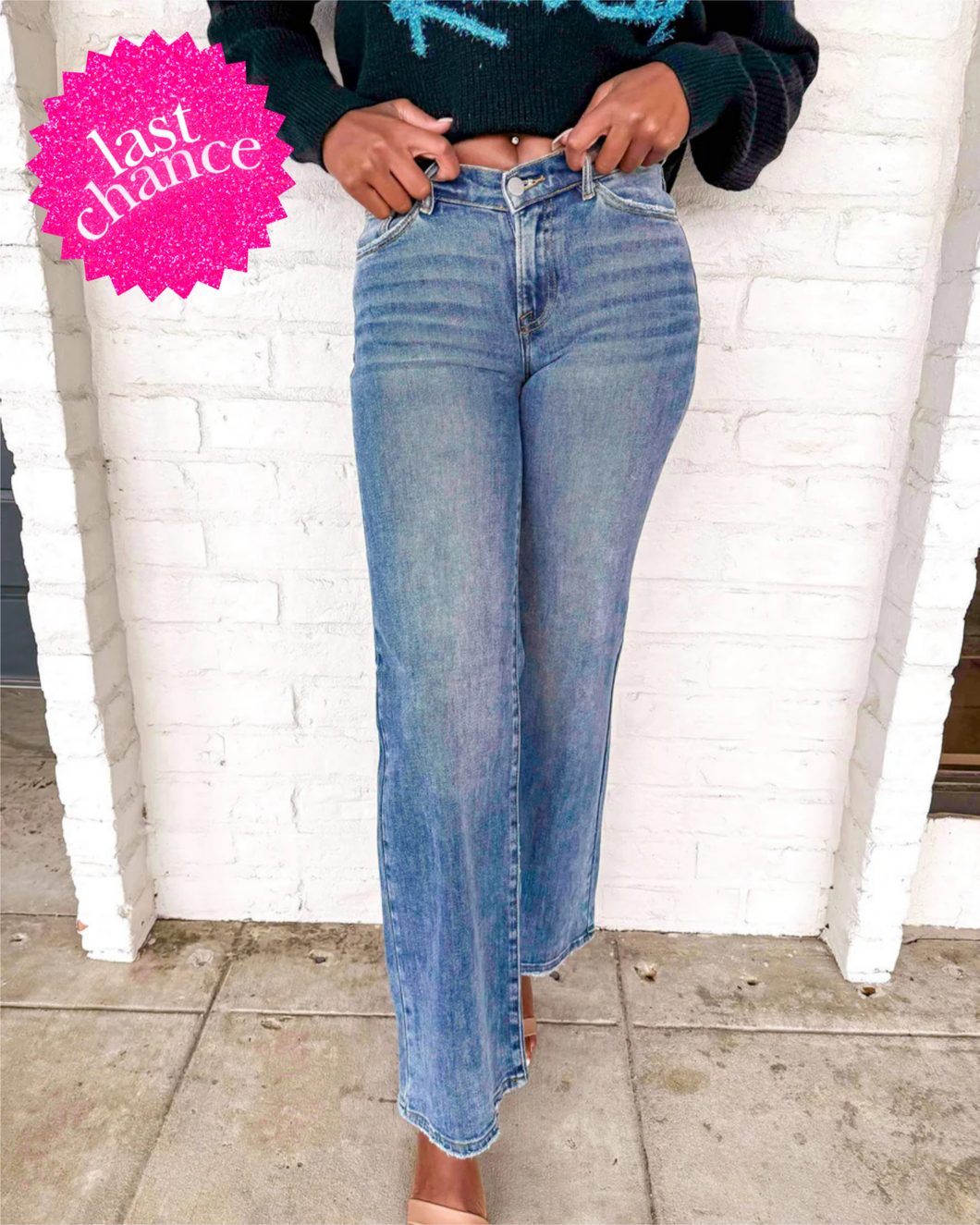 Off The Edge Medium Denim Jean