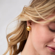 Load image into Gallery viewer, julie vos solara gold stud, gold stud earring, gold circle stud