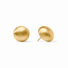 Load image into Gallery viewer, julie vos solara gold stud, gold stud earring, gold circle stud