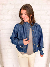 Load image into Gallery viewer, The Pretty Please Dark Denim Top