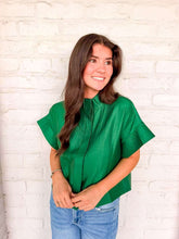 Load image into Gallery viewer, Show Me Love Green Top