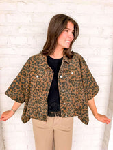 Load image into Gallery viewer, Tell Me Now Brown Jacket Top