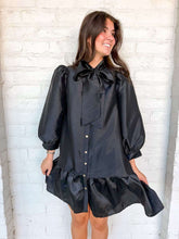 Load image into Gallery viewer, The Afterglow Black Dress