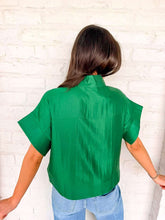 Load image into Gallery viewer, Show Me Love Green Top