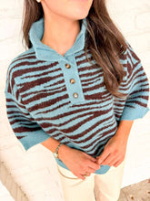 Load image into Gallery viewer, The Wild Folks Blue Top