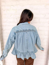 Load image into Gallery viewer, Light Denim Essentials Jacket