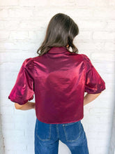 Load image into Gallery viewer, The Confirmation Status Burgundy Top