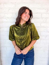 Load image into Gallery viewer, The Confirmation Status Olive Top