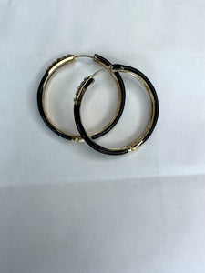 Color Enamel Hoops