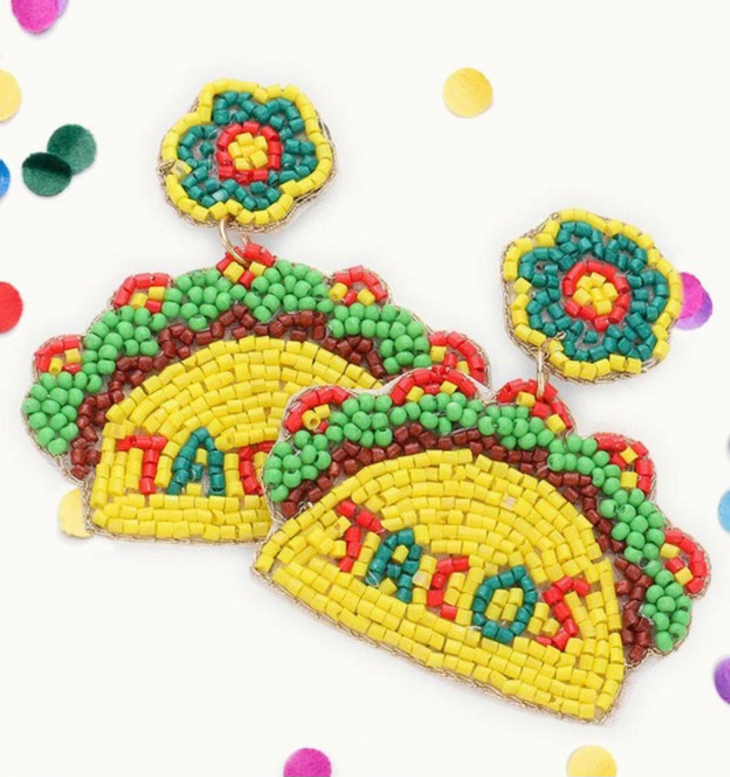 Taco Earrings